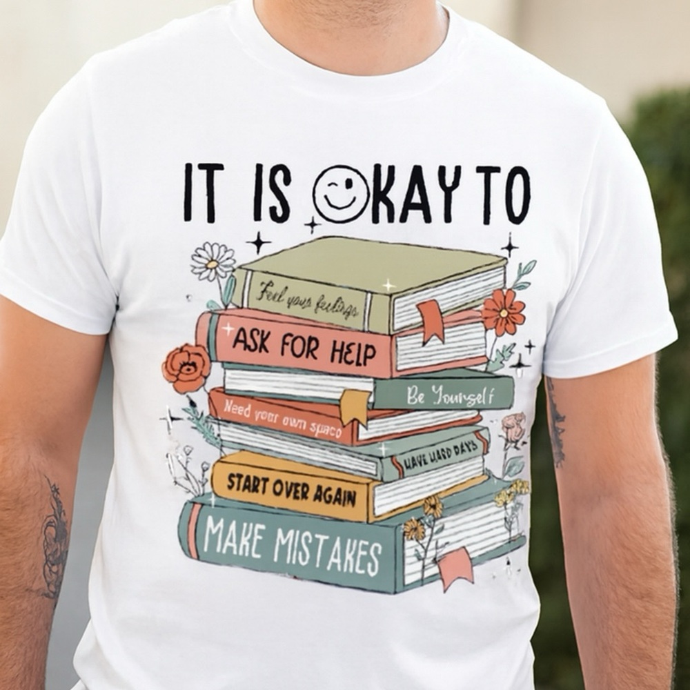 Inspirational White Graphic Tee